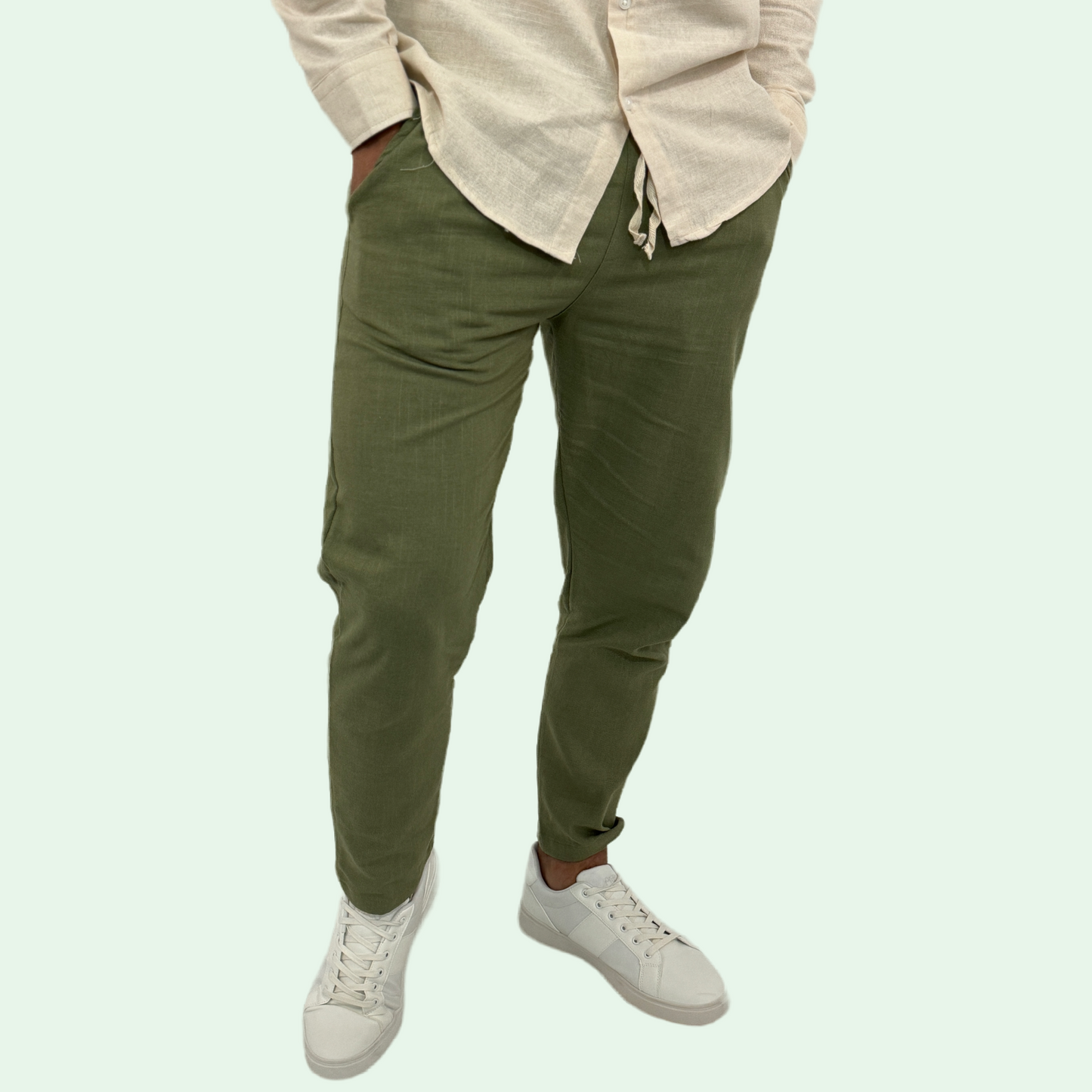 LINEN TROUSERS