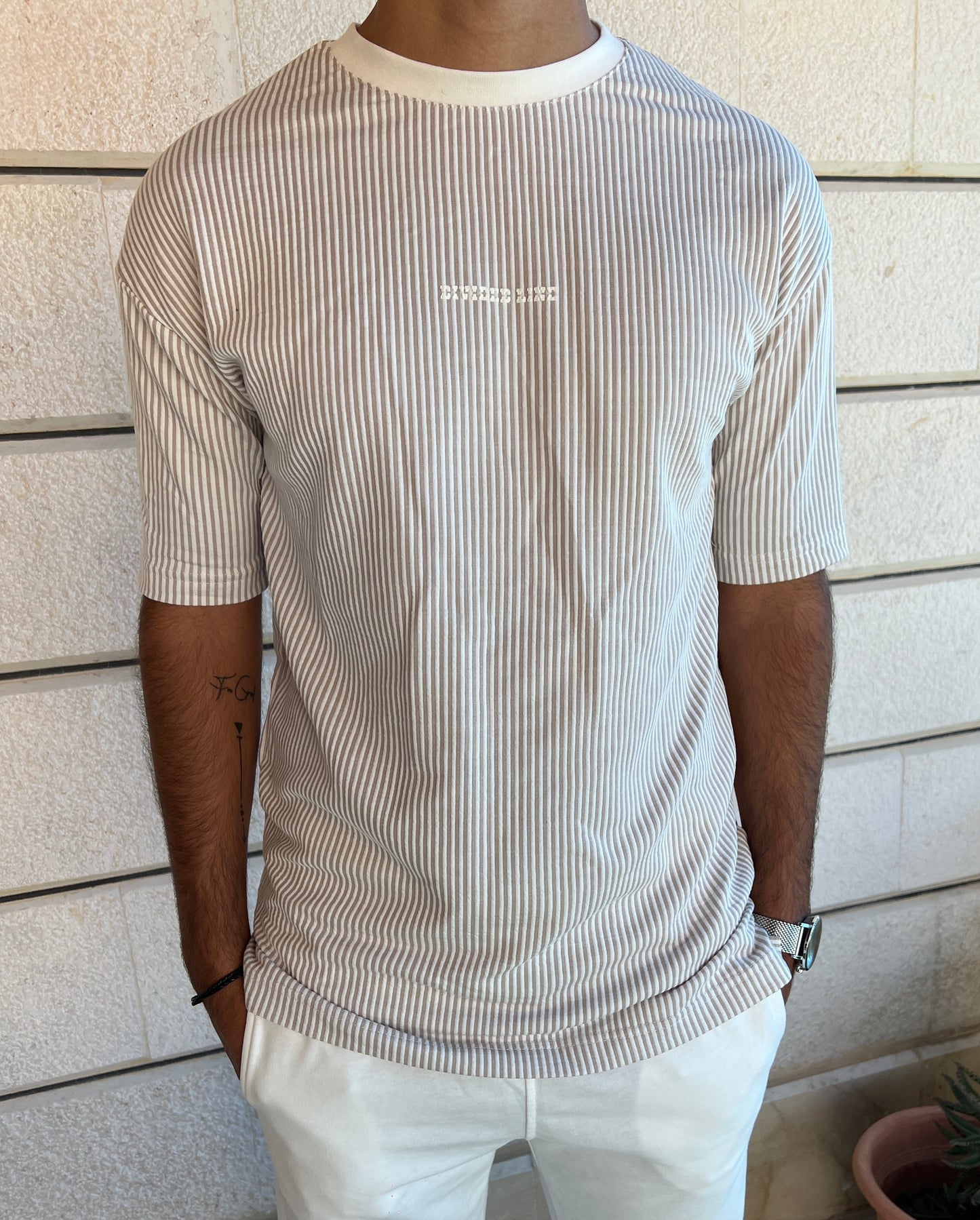 Striped Cotton T-Shirt