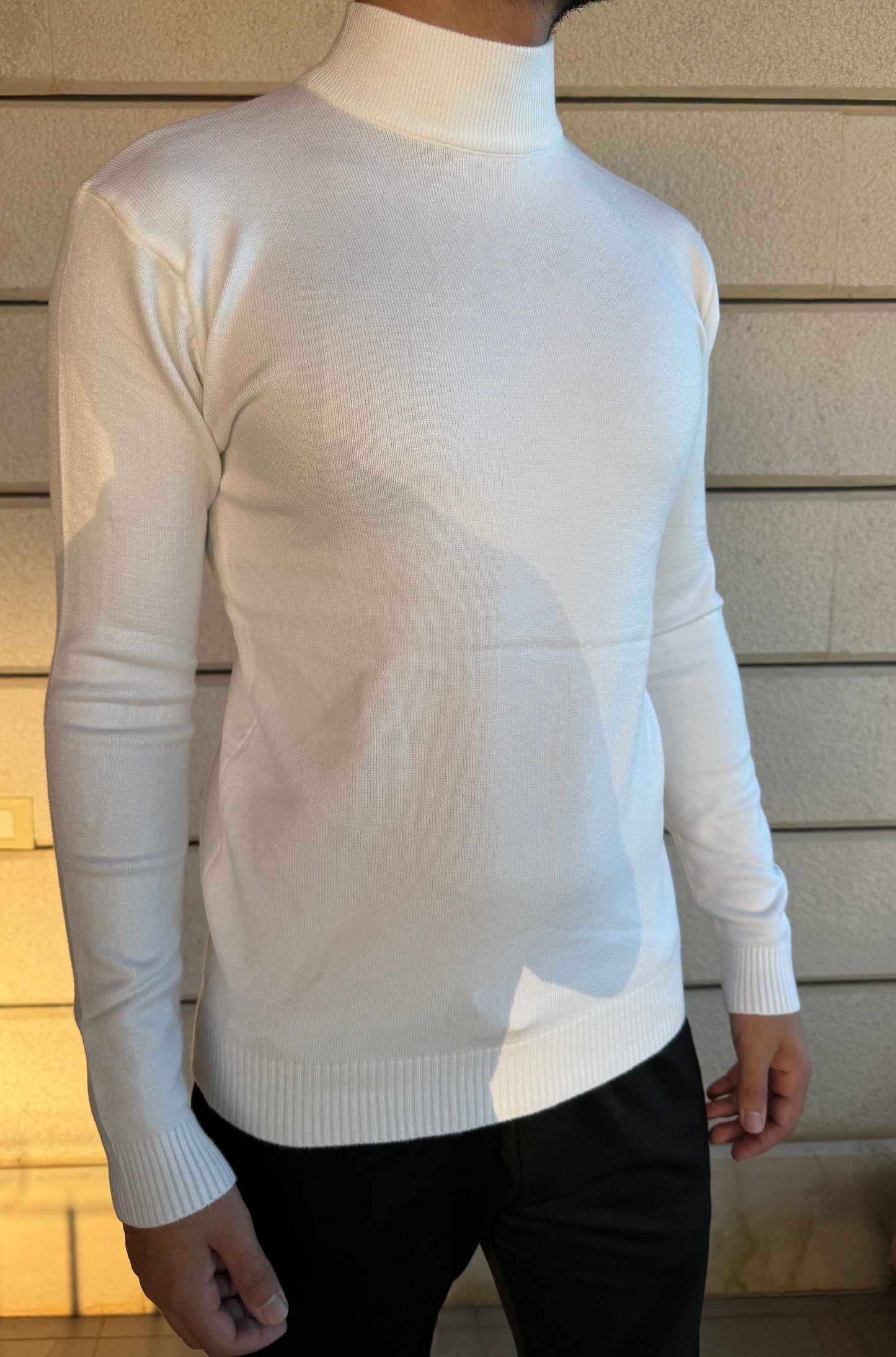 BASIC TURTLENECK SWEATER