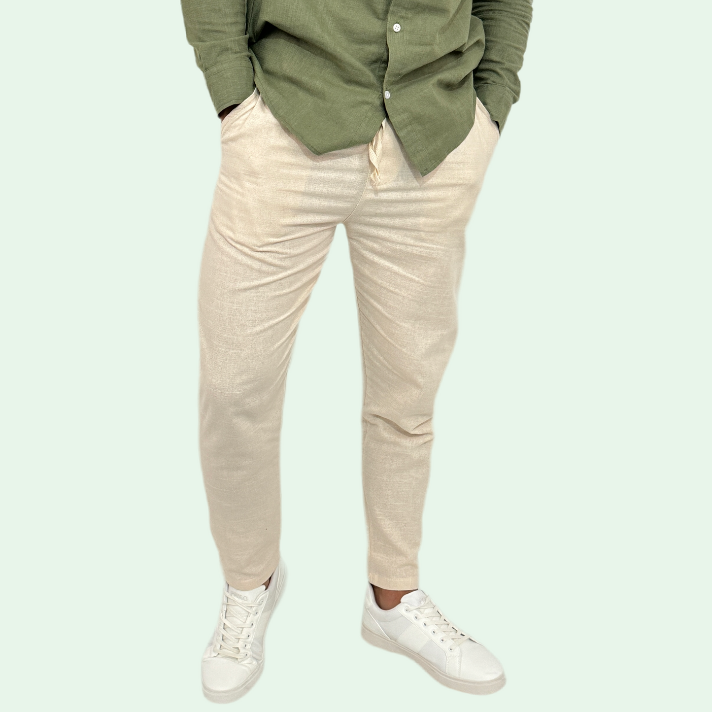 LINEN TROUSERS