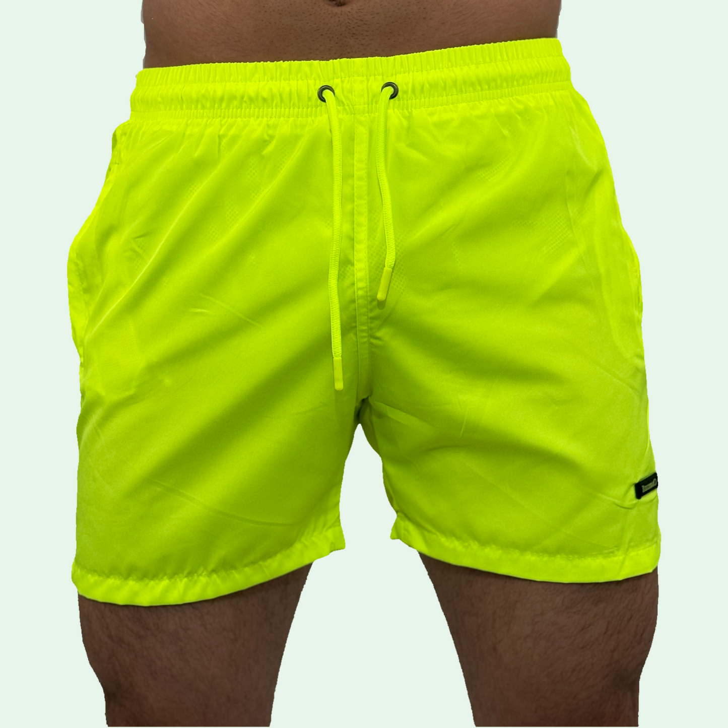 YELLOW SWIMMING TRUNKS