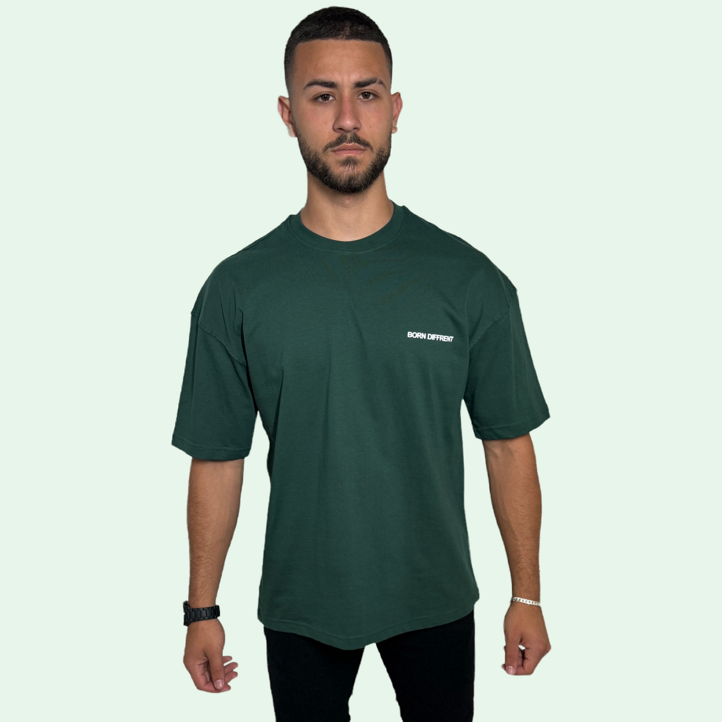 BORN DIFFERENT PRINTED T-SHIRT