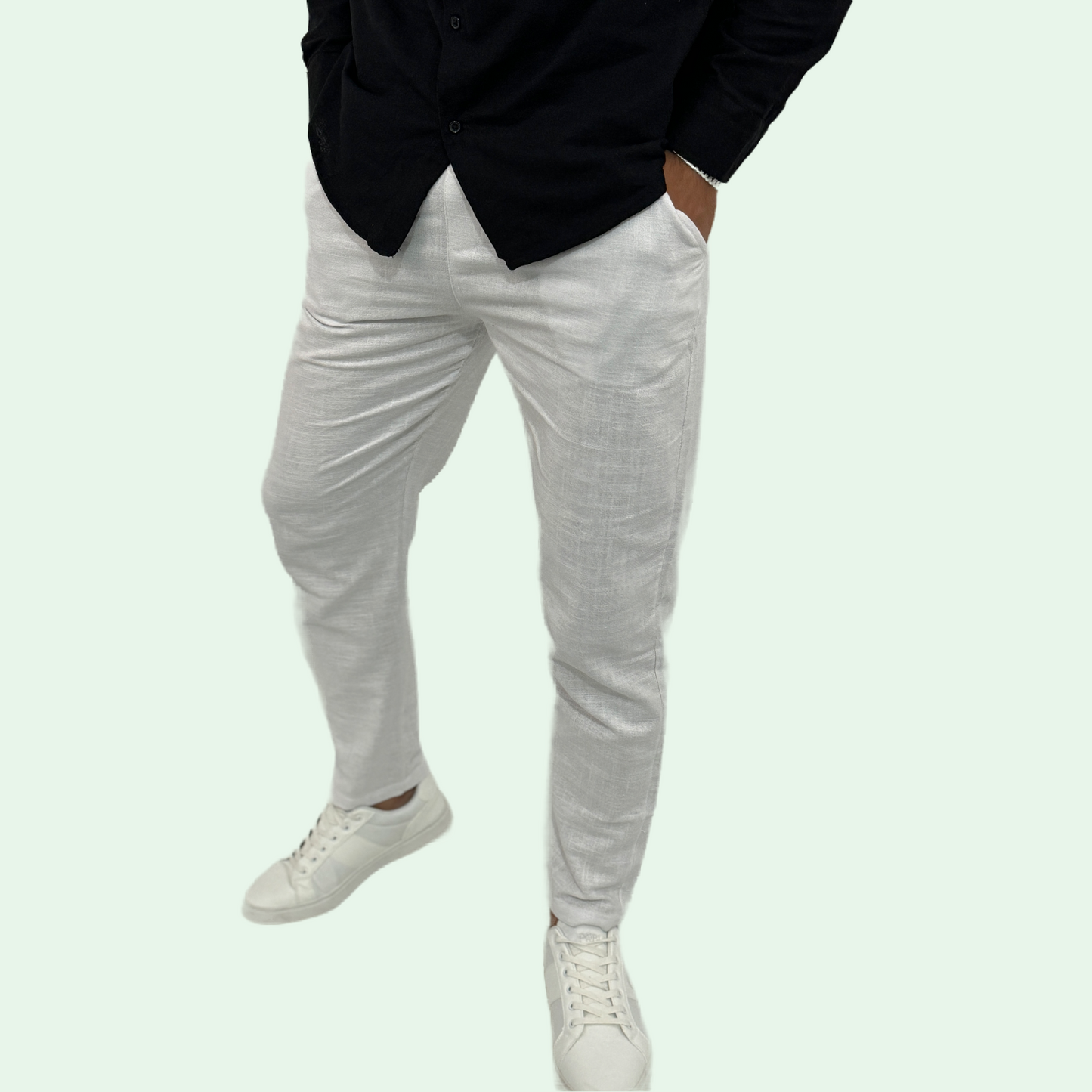 LINEN TROUSERS