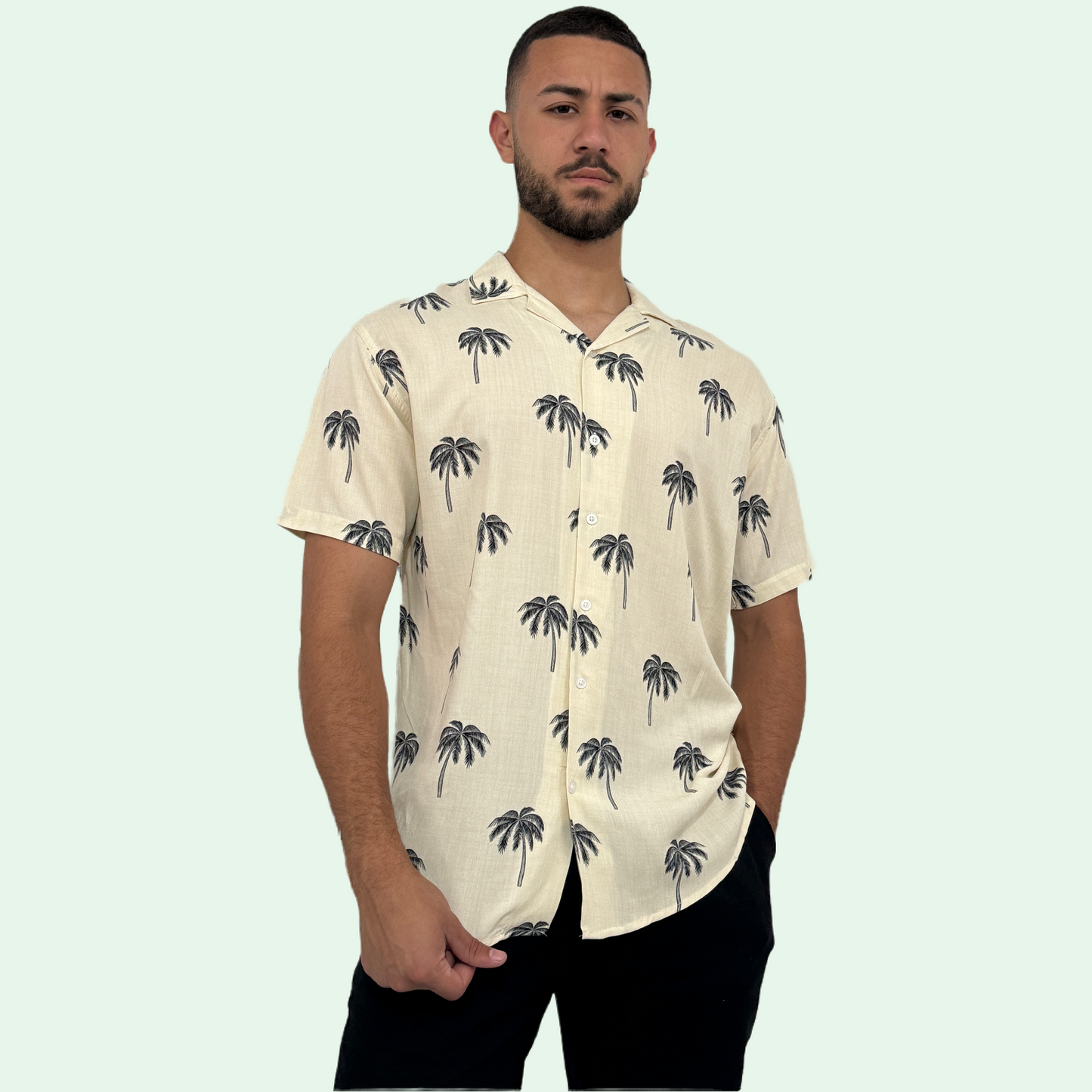PALM PRINT SHIRT