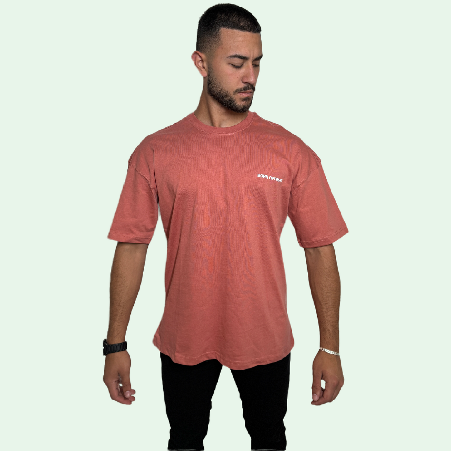 BORN DIFFERENT PRINTED T-SHIRT