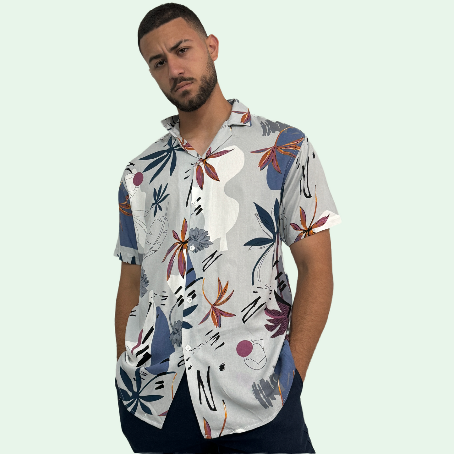 FLORAL PRINT SHIRT