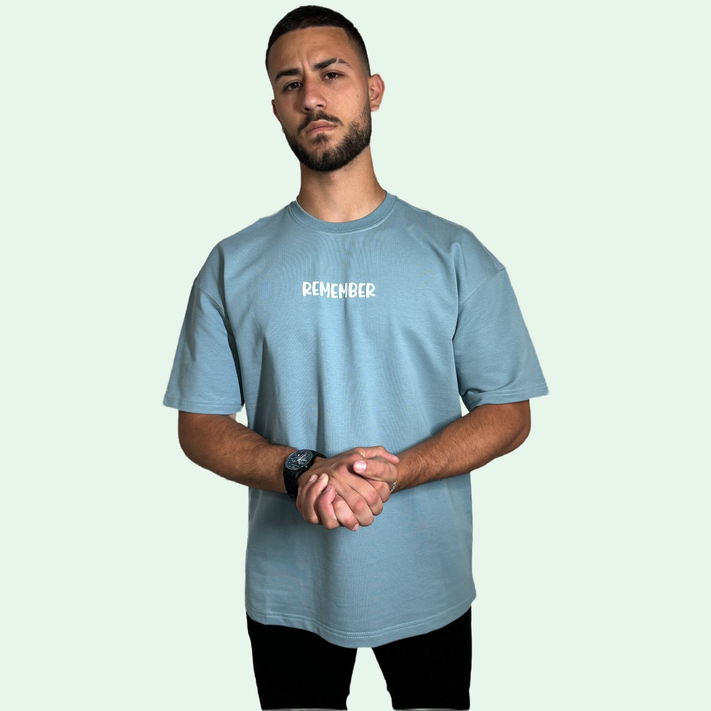 REMEMBER PRINTED T-SHIRT