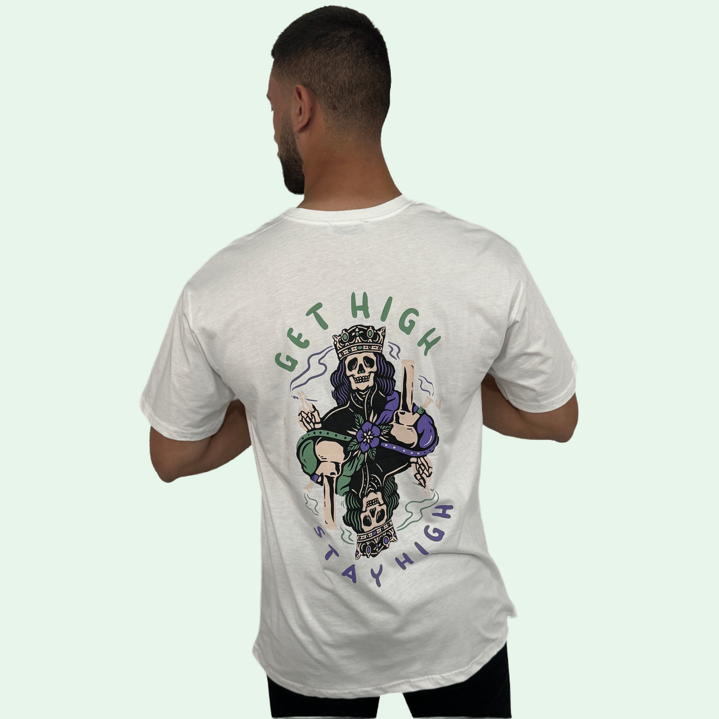 GET-HIGH PRINTED T-SHIRT