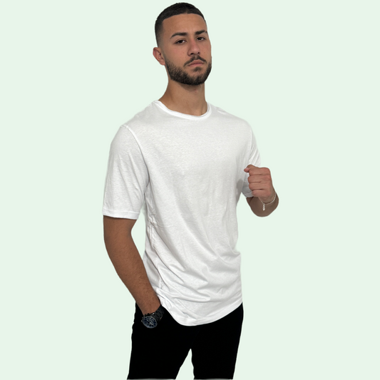 SLUB KNIT T-SHIRT
