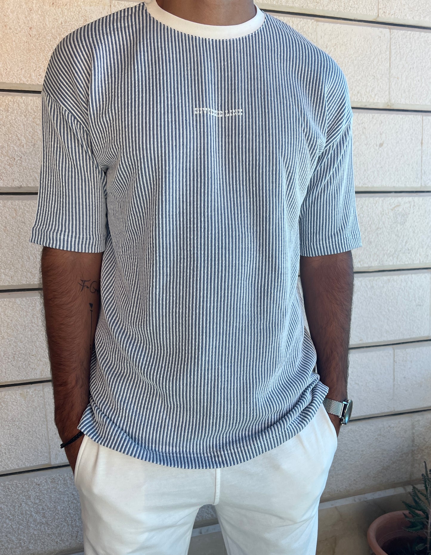 Striped Cotton T-Shirt