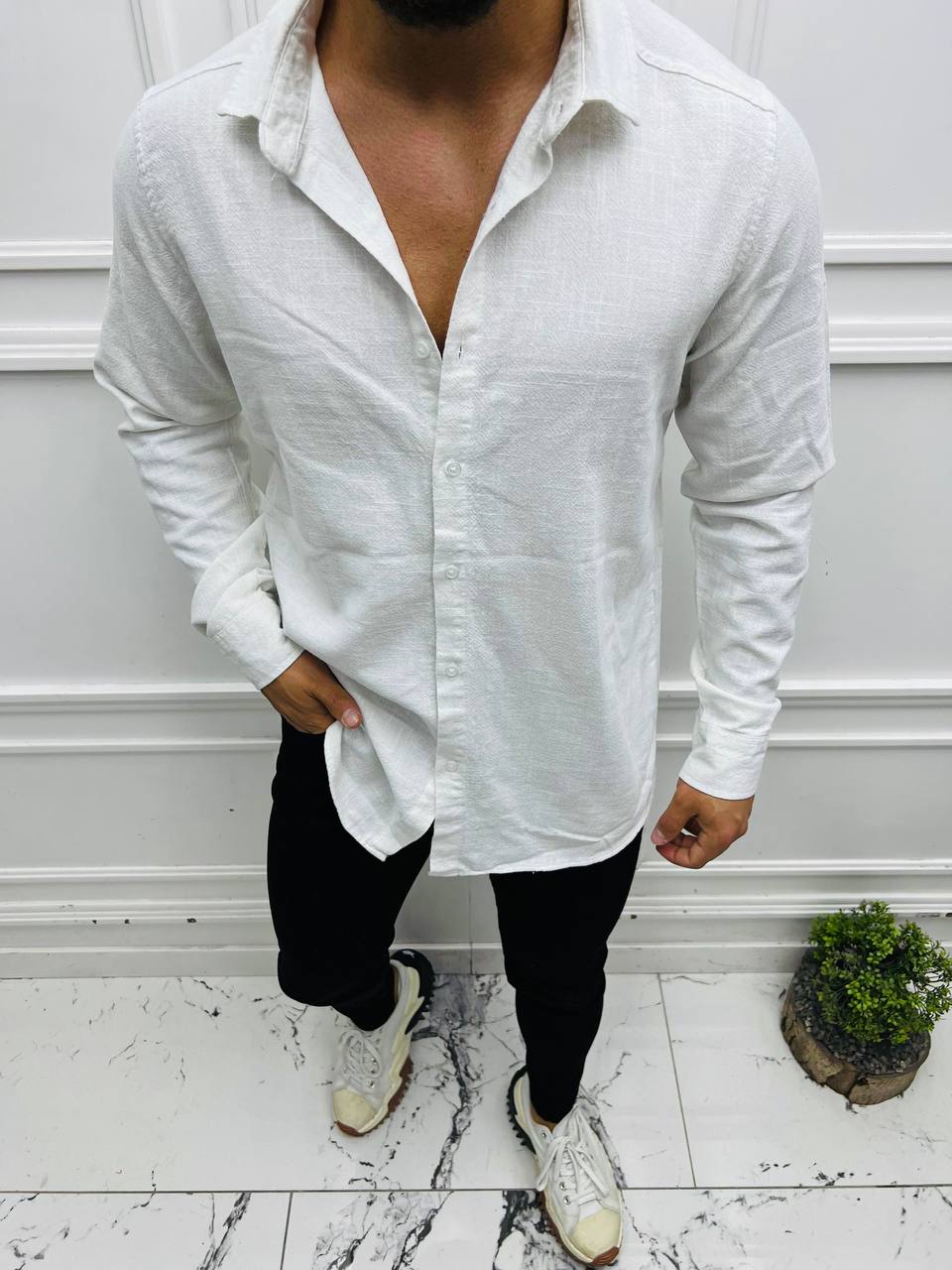 Linen Full Sleeve Shirt