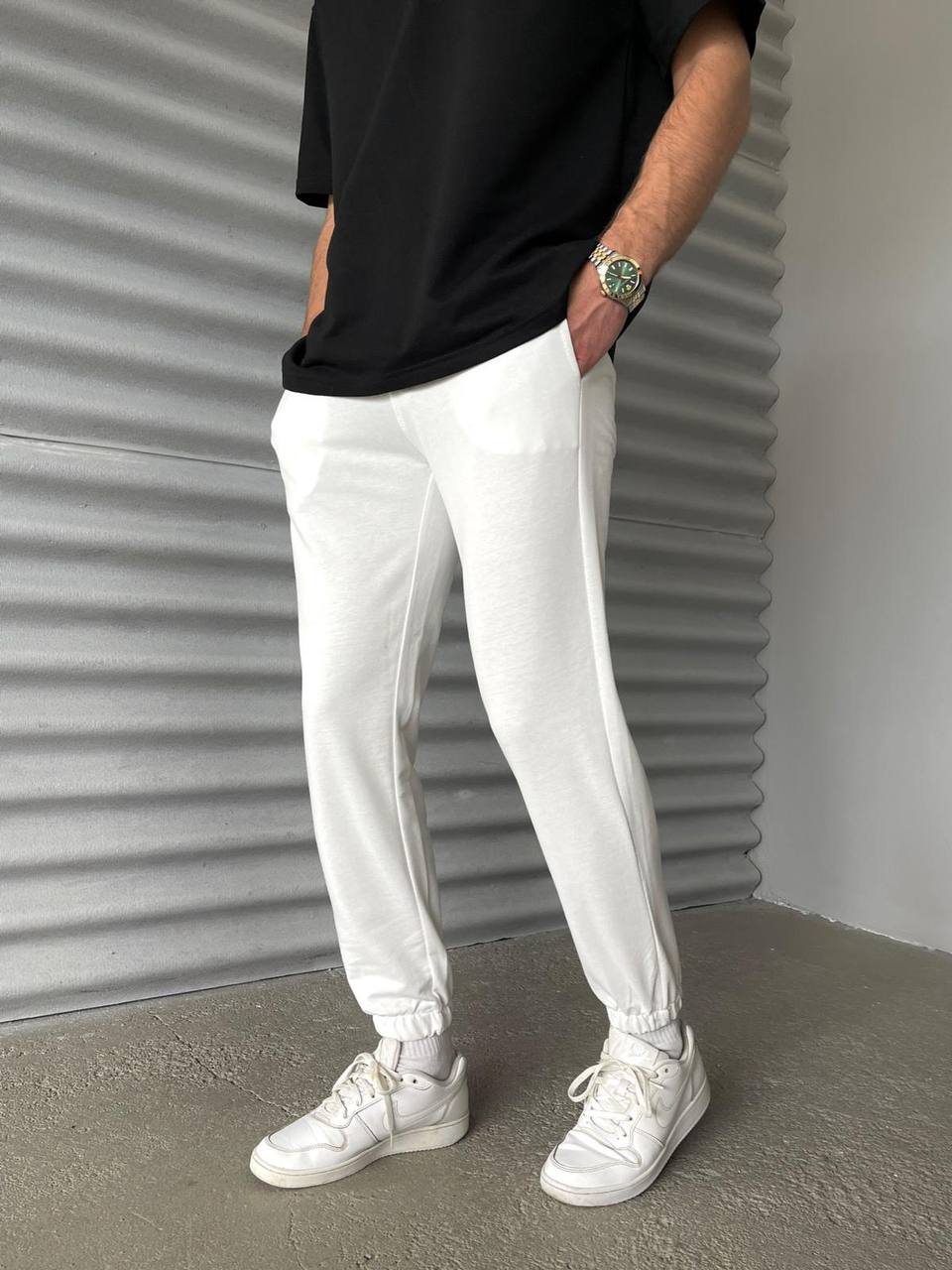 BASIC COTTON SWEATPANTS