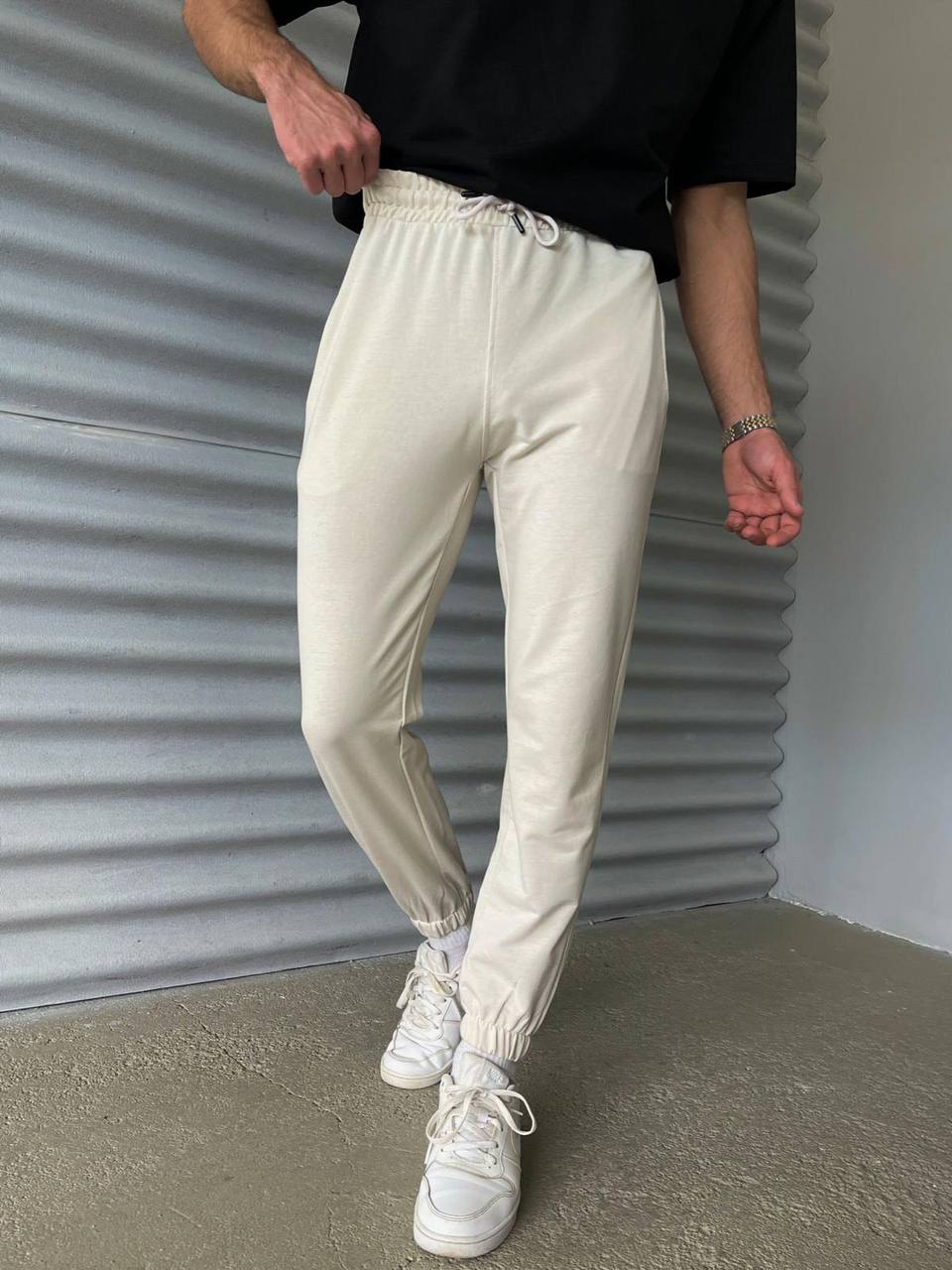 BASIC COTTON SWEATPANTS