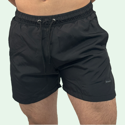 BLACK SWIMMING TRUNKS