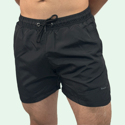 BLACK SWIMMING TRUNKS