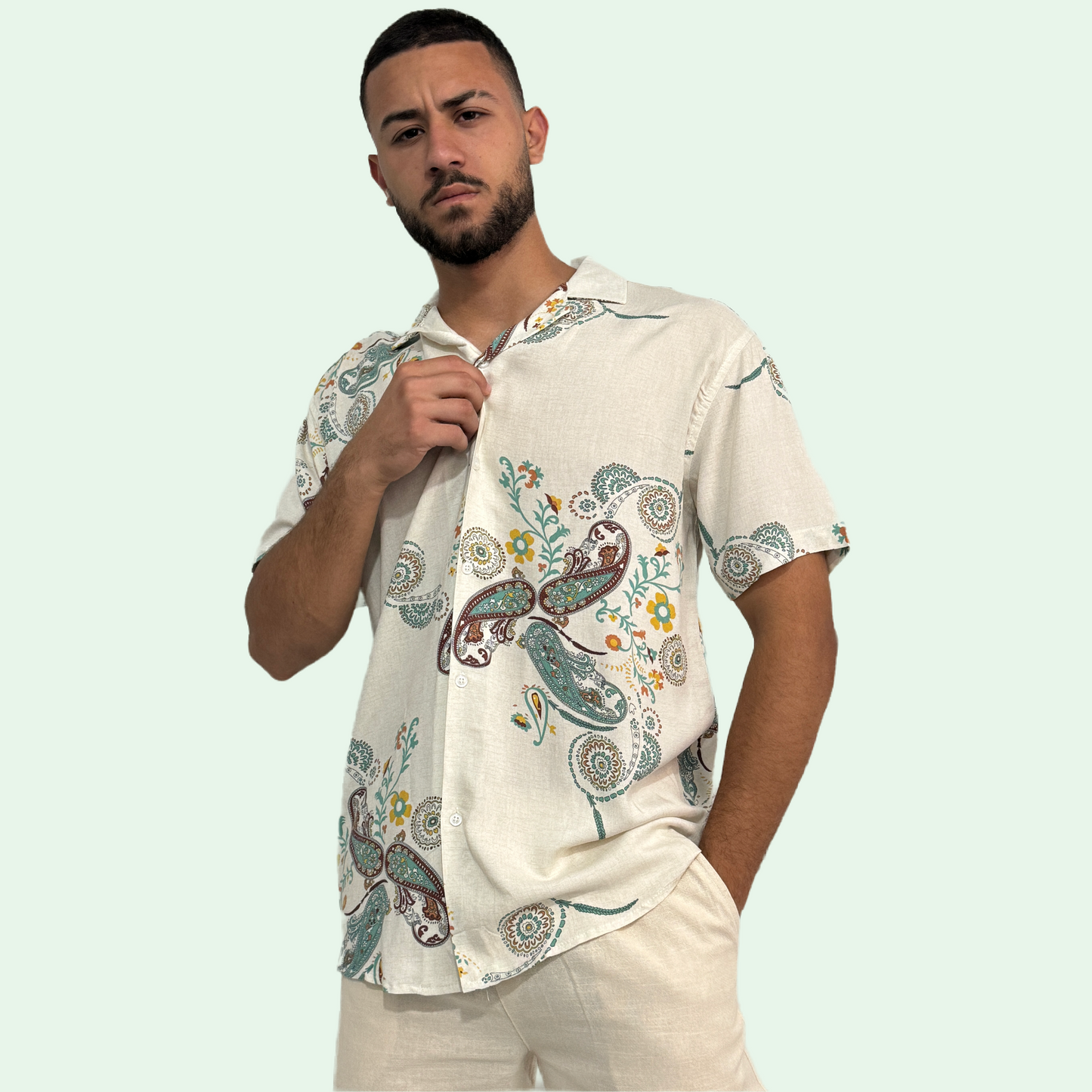 BOHO PRINT SHIRT