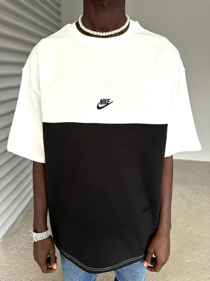 Nike Black-White T-Shirt